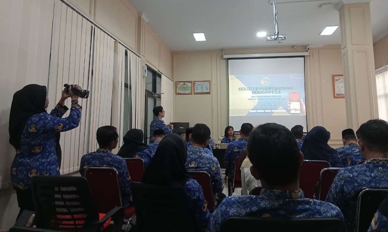 BPN Pangkep Sosialisasikan Bidang Tanah Ketagroi KW dan Aplikasi Sentuh Tanahku
