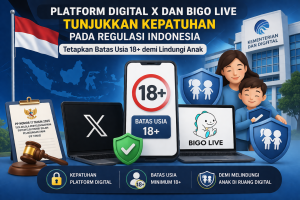 Platform digital X Dan Bigo Live Tunjukkan Kepatuhan pada Regulasi Indonesia