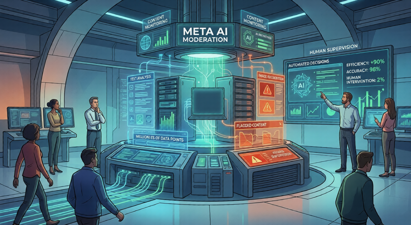 Meta Beralih ke AI untuk Moderasi Konten, Peran Manusia Mulai Berkurang
