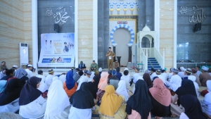 Bupati Pangkep Hadiri Yatim Ramadan Fest 1447 H, Beri Santunan Kepada 200 Anak Yatim