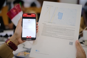 Kementerian ATR/BPN Berikan Santunan untuk Pegawai dalam Momen Bazar Ramadan 1447 H