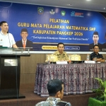 Muhammad Yusran Lalogau Buka Pelatihan Guru Matematika SMP, 74 Guru Ikut Tingkatkan Kompetensi Numerasi