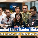 Sidak Kantor Meta, Menkomdigi Soroti Rendahnya Kepatuhan Penanganan Konten Judi Online dan Disinformasi