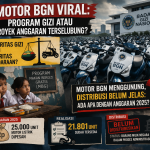 Motor BGN Viral.!! Ini Program Gizi atau Proyek Anggaran Terselubung?