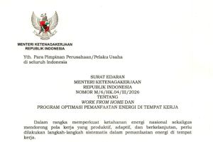“WFH Satu Hari dalam Seminggu, Kebijakan Baru dari Menaker”