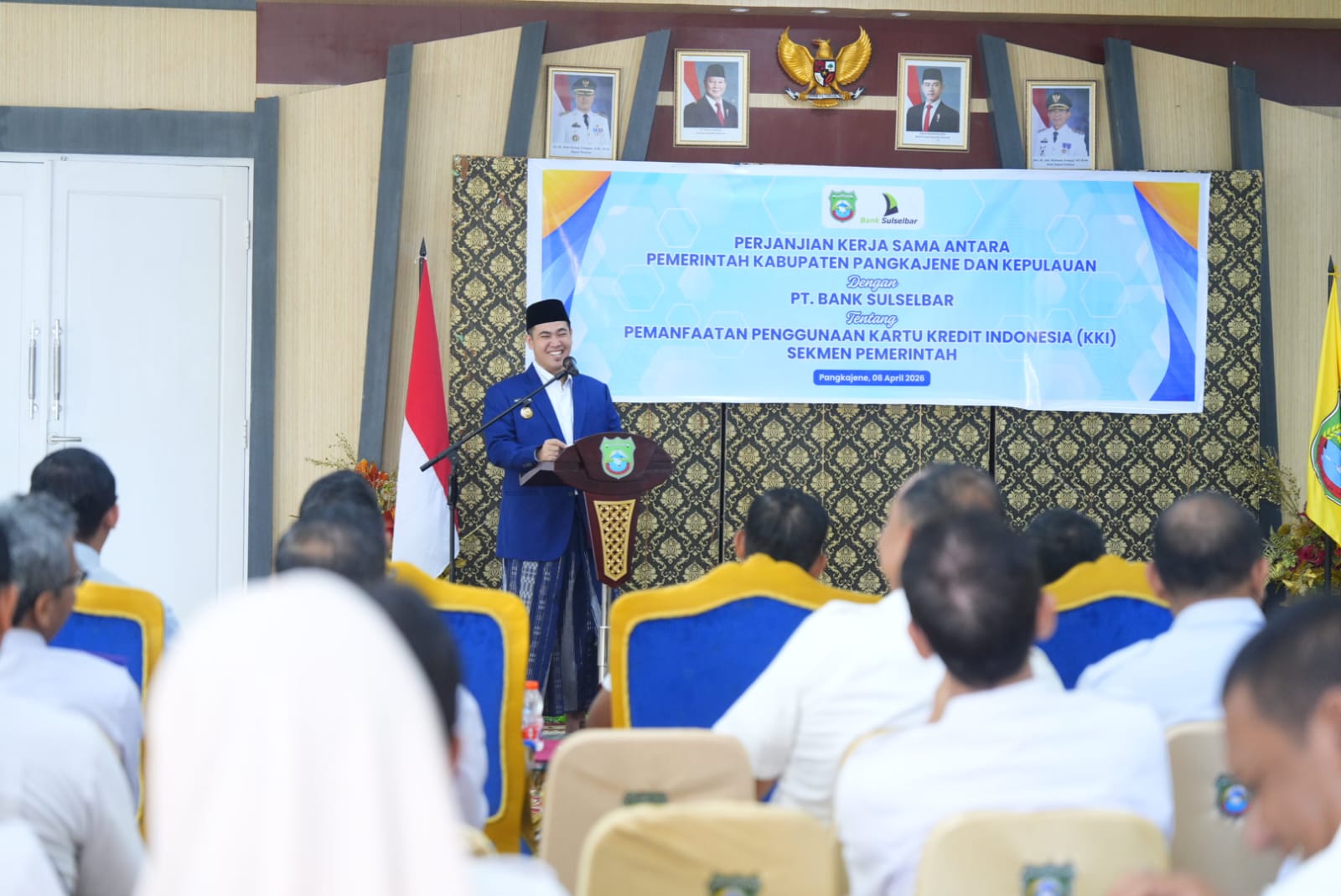 Bupati Yusran Lalogau KKI Percepat dan Amankan Transaksi Keuangan Daerah