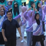Meriahkan HUT ke-66 Pangkep, Bupati MYL dan TP PKK Pangkep Gelar Senam Massal Dorong Gaya Hidup Sehat