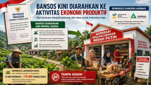 Instruksi Presiden 2025, Bansos Kini Diarahkan ke Aktivitas Ekonomi Produktif