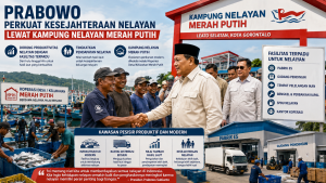 Prabowo Perkuat Kesejahteraan Nelayan Lewat Kampung Nelayan Merah Putih