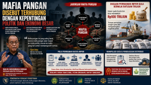 Mafia Pangan Disebut Terhubung dengan Kepentingan Politik dan Ekonomi Besar