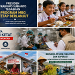 Presiden Prabowo Subianto Tegaskan Program MBG Tetap Berlanjut, Penyelewengan Akan Ditindak