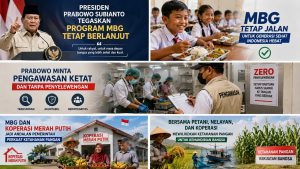 Presiden Prabowo Subianto Tegaskan Program MBG Tetap Berlanjut, Penyelewengan Akan Ditindak