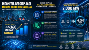 Indonesia Bersiap Jadi Ekonomi Digital Terbesar di Asia Berkat AI dan Investasi Teknologi