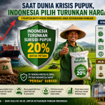 Harga Pupuk Dunia Naik 40%, Indonesia Justru Turunkan Subsidi 20%