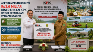 KPK Hibahkan Aset Rampasan Rp3,6 Miliar untuk Dukung Hilirisasi Kelapa di Indragiri Hilir