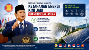 Hadiri KTT ASEAN, Prabowo Soroti Ancaman Krisis Energi Global