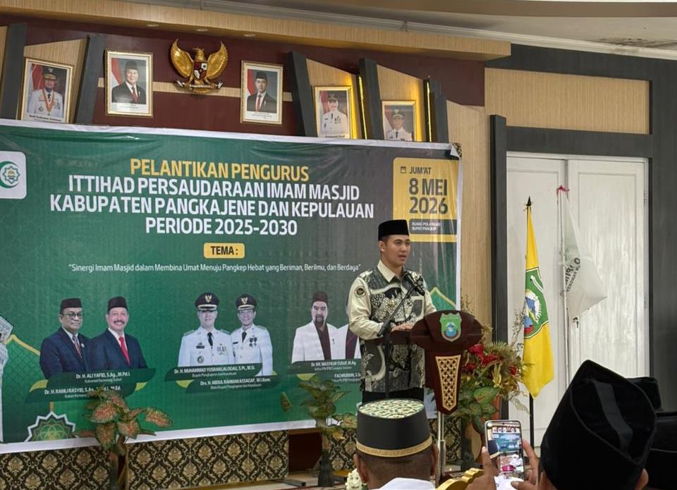 Pengurus IPIM Pangkep 2025–2030 Resmi Dilantik, Fokus Tingkatkan Kualitas Imam