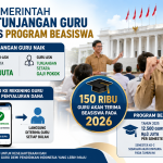 Pemerintah Naikkan Tunjangan Guru dan Perluas Program Beasiswa pada 2026