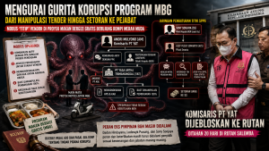 Mengurai Gurita Korupsi Program MBG Dari Manipulasi Tender hingga Setoran ke Pejabat