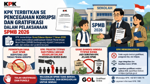 KPK Ingatkan Sekolah Tolak Gratifikasi dan Pungutan dalam SPMB