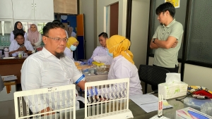 Medical Check Up Pegawai, Wujud Komitmen Kantor Pertanahan Pangkep terhadap Kesehatan dan Kinerja