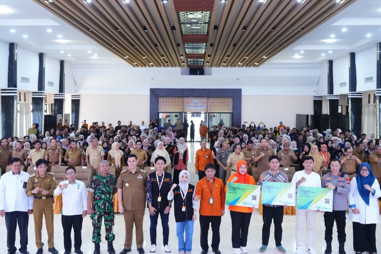 BPS Pangkep Terjunkan 315 Petugas Sensus Ekonomi 2026, Bupati Tekankan Akurasi Data