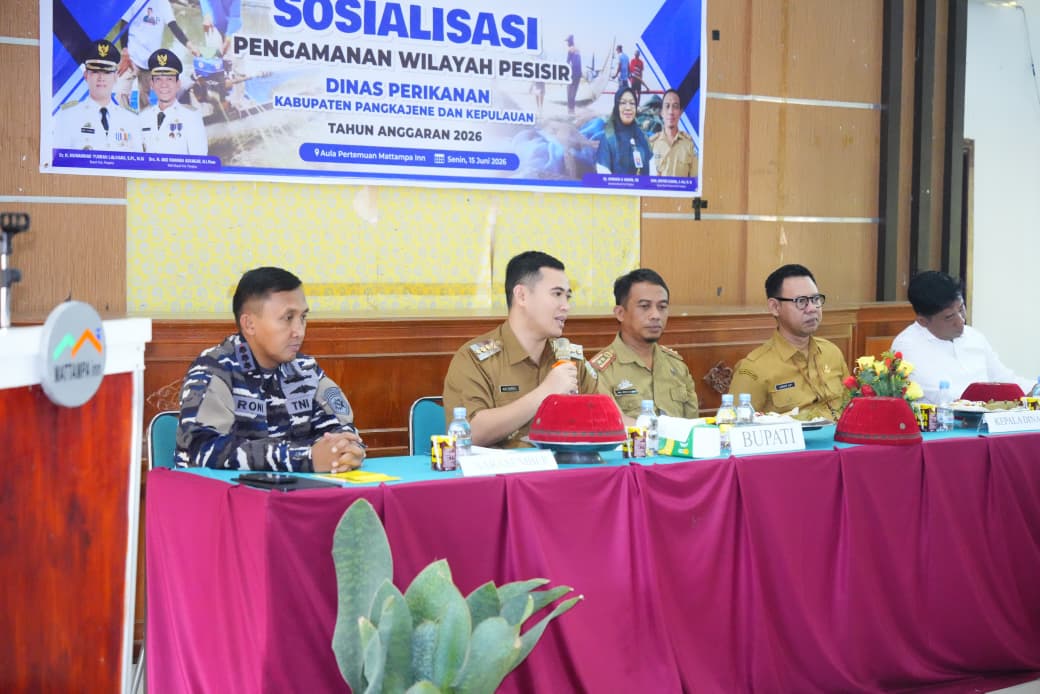 Pangkep Perkuat Pengamanan Wilayah Pesisir Melalui Kolaborasi Lintas Sektor