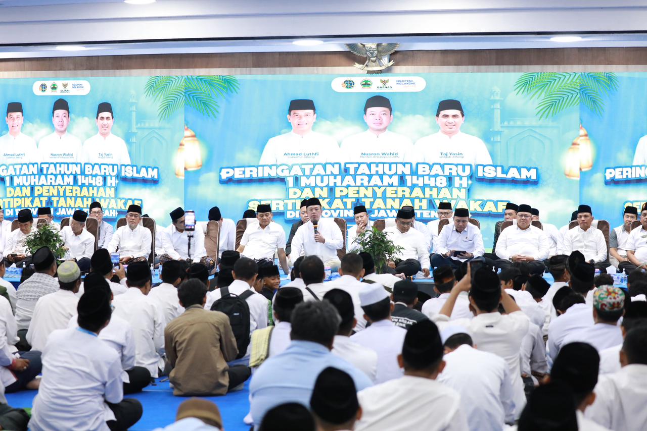Peringati Tahun Baru Islam 1448 H, Menteri Nusron: Jadi Momentum Hijrah Menuju Perbaikan