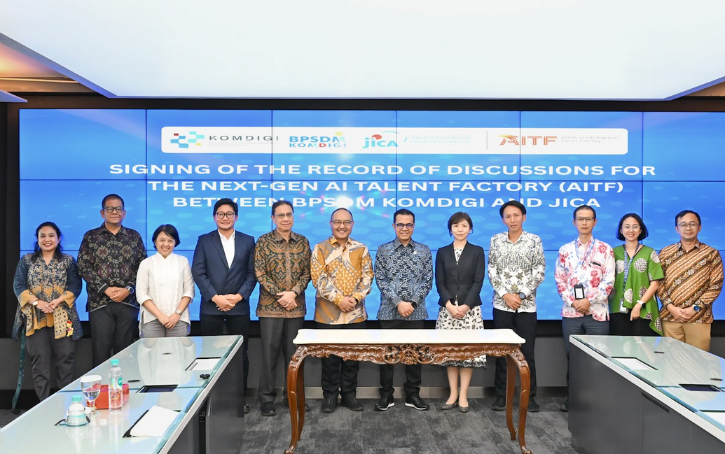 Kemkomdigi Gandeng JICA Kembangkan Talenta AI untuk Dukung Prioritas Nasional
