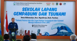 BMKG Dorong Literasi Kebencanaan Melalui Sekolah Lapang Gempabumi dan Tsunami