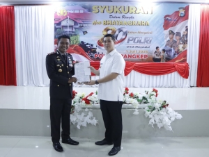 MYL Resmikan Gedung SPKT Polres Pangkep di Hari Bhayangkara ke-80