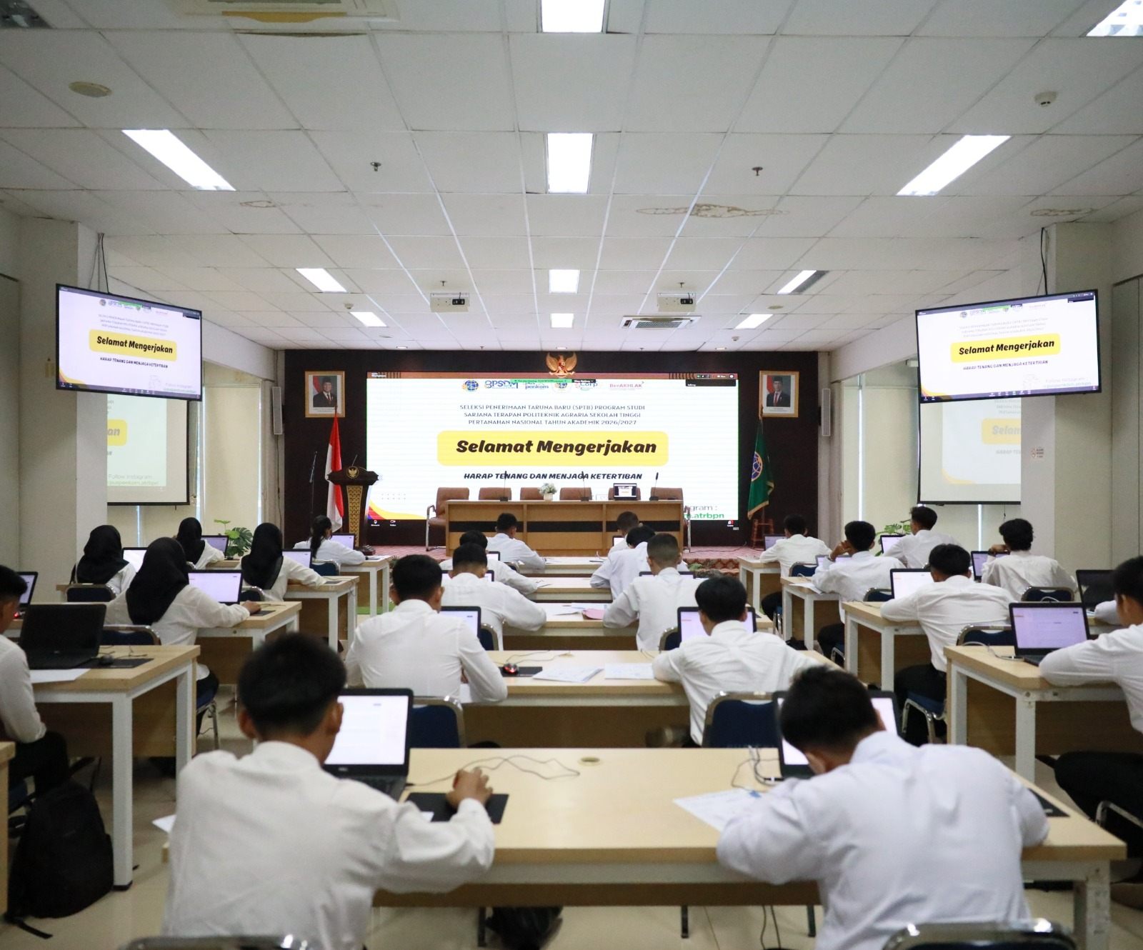 Seleksi Penerimaan Taruna Baru Politeknik Agraria STPN, Jaring SDM Unggul Bidang Pertanahan dan Tata Ruang