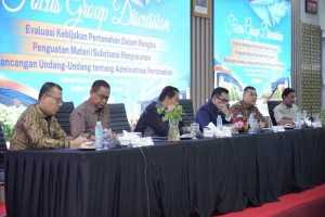 FGD Bersama Komisi II DPR RI, Wamen Ossy: RUU Administrasi Pertanahan untuk Wujudkan Sistem Pertanahan yang Lebih Baik