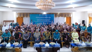 2.025 Ibu Hamil di Pangkep Berpartisipasi Pecahkan Rekor MURI Minum MMS Massal