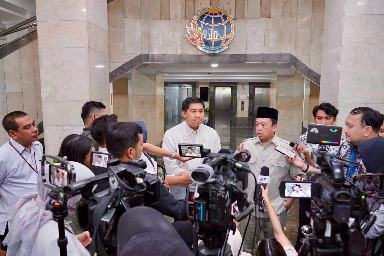 Menteri ATR/Kepala BPN dan Menteri PKP Sepakati Program Sertipikasi Gratis bagi Masyarakat Berpenghasilan Rendah