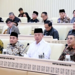 Menteri Nusron Laporkan Realisasi Anggaran Kementerian ATR/BPN Tahun 2025 kepada Komisi II DPR RI