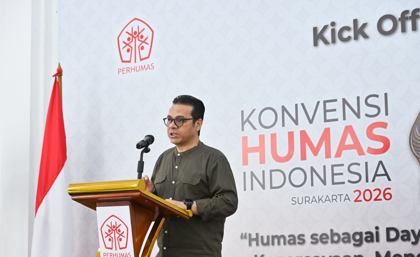 Nezar Patria: Humas Harus Jadi Penjernih Informasi di Tengah Banjir Disinformasi