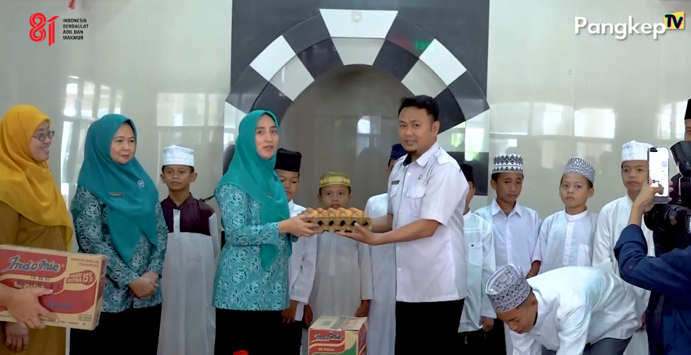 Sambut HUT ke-81 RI, Pemkab Pangkep Anjangsana ke Panti Asuhan