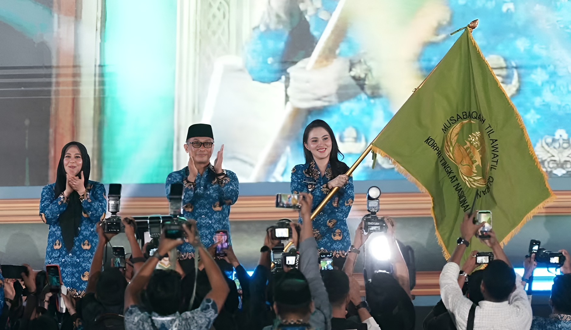 Estafet dari Pangkep, Maluku Utara Bersiap Gelar MTQ Korpri Nasional 2028