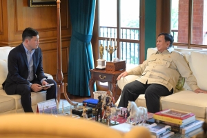 Prabowo Terima Pejabat AS di Hambalang, Bahas Penguatan Kemitraan Indonesia-AS