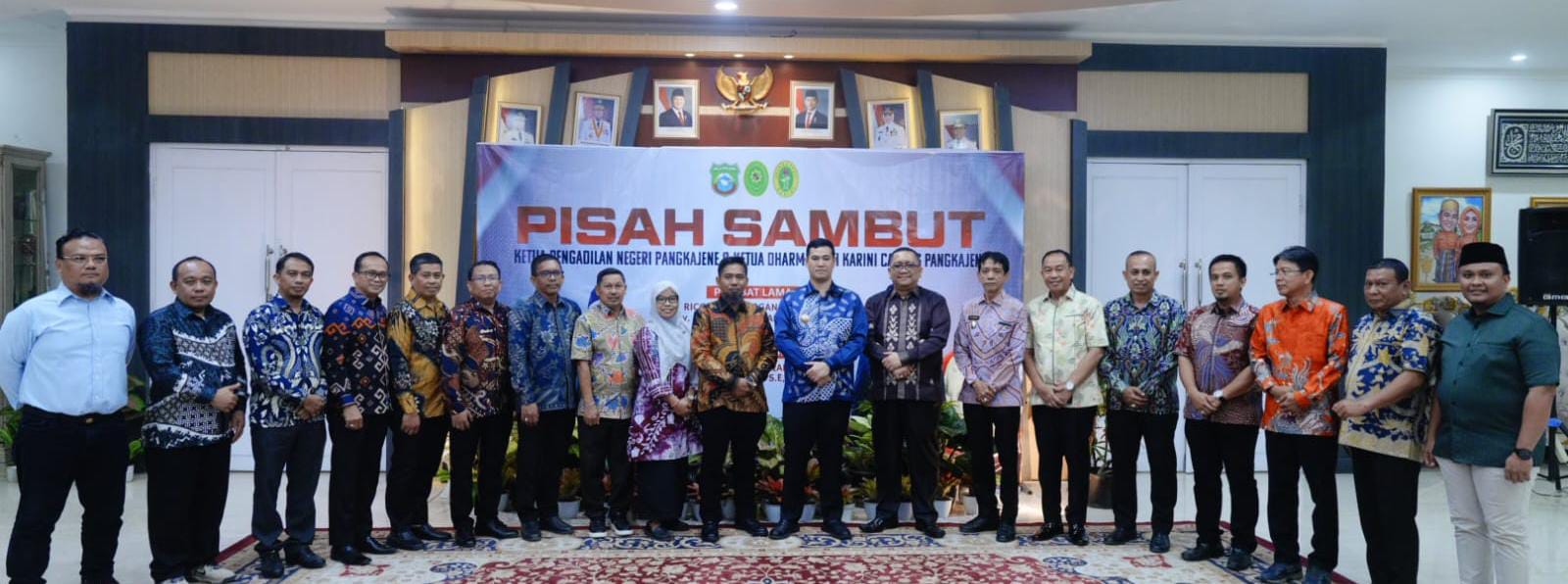 Pisah Sambut Ketua PN Pangkajene, Mohammad Fauzi Salam Resmi Gantikan A. Rico