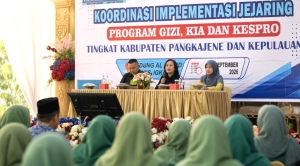 Pangkep Perkuat Jejaring Lintas Sektor Tangani Gizi dan Kesehatan Ibu Anak