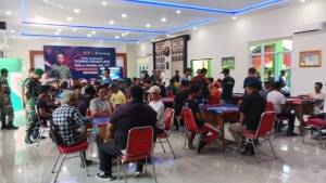 256 Peserta Ramaikan Open Tournament Domino ORADO Piala Panglima TNI di Pangkep