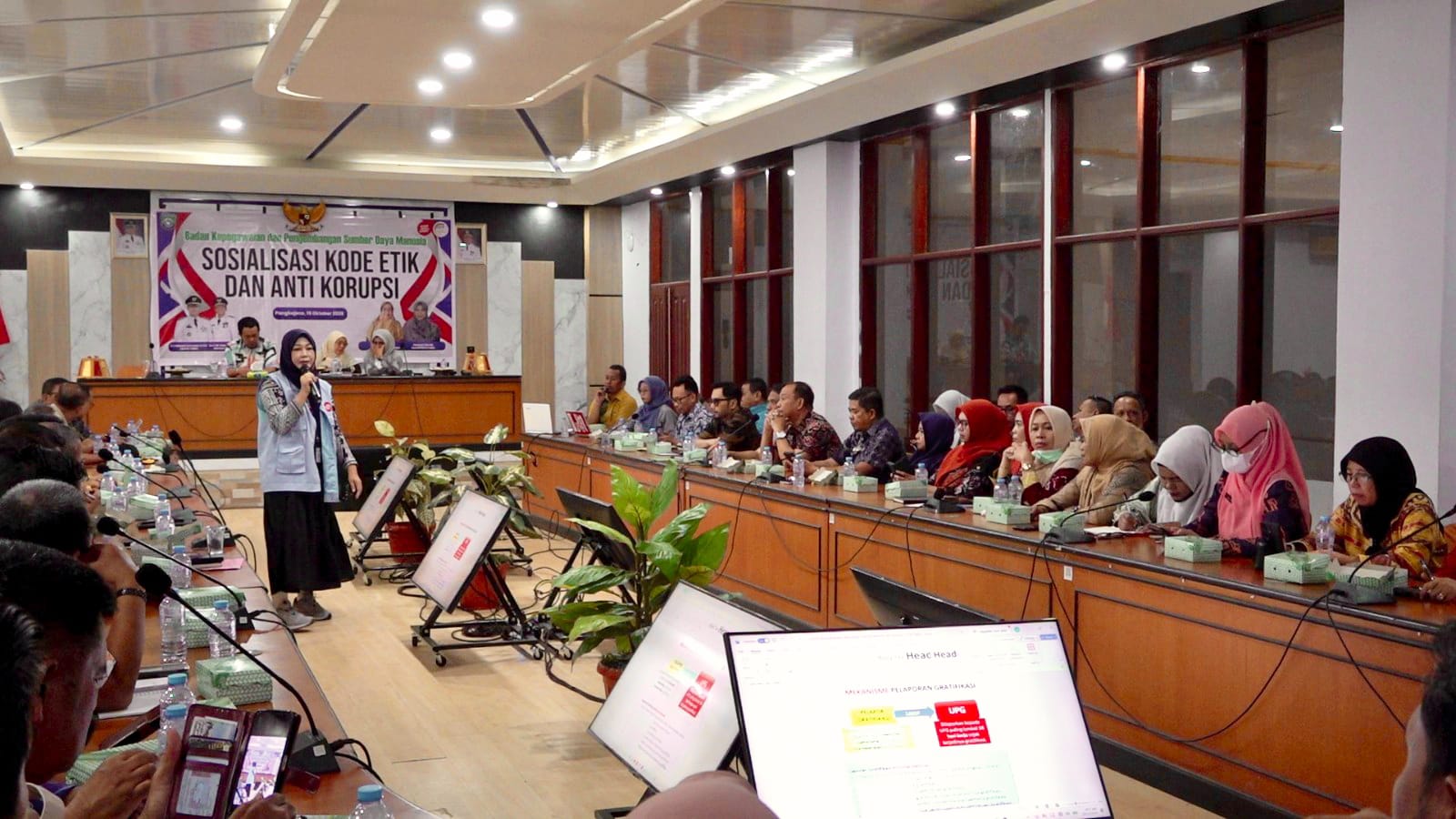 BKPSDM Pangkep Perkuat Integritas ASN, Pimpinan OPD Diminta Jadi Teladan Antikorupsi